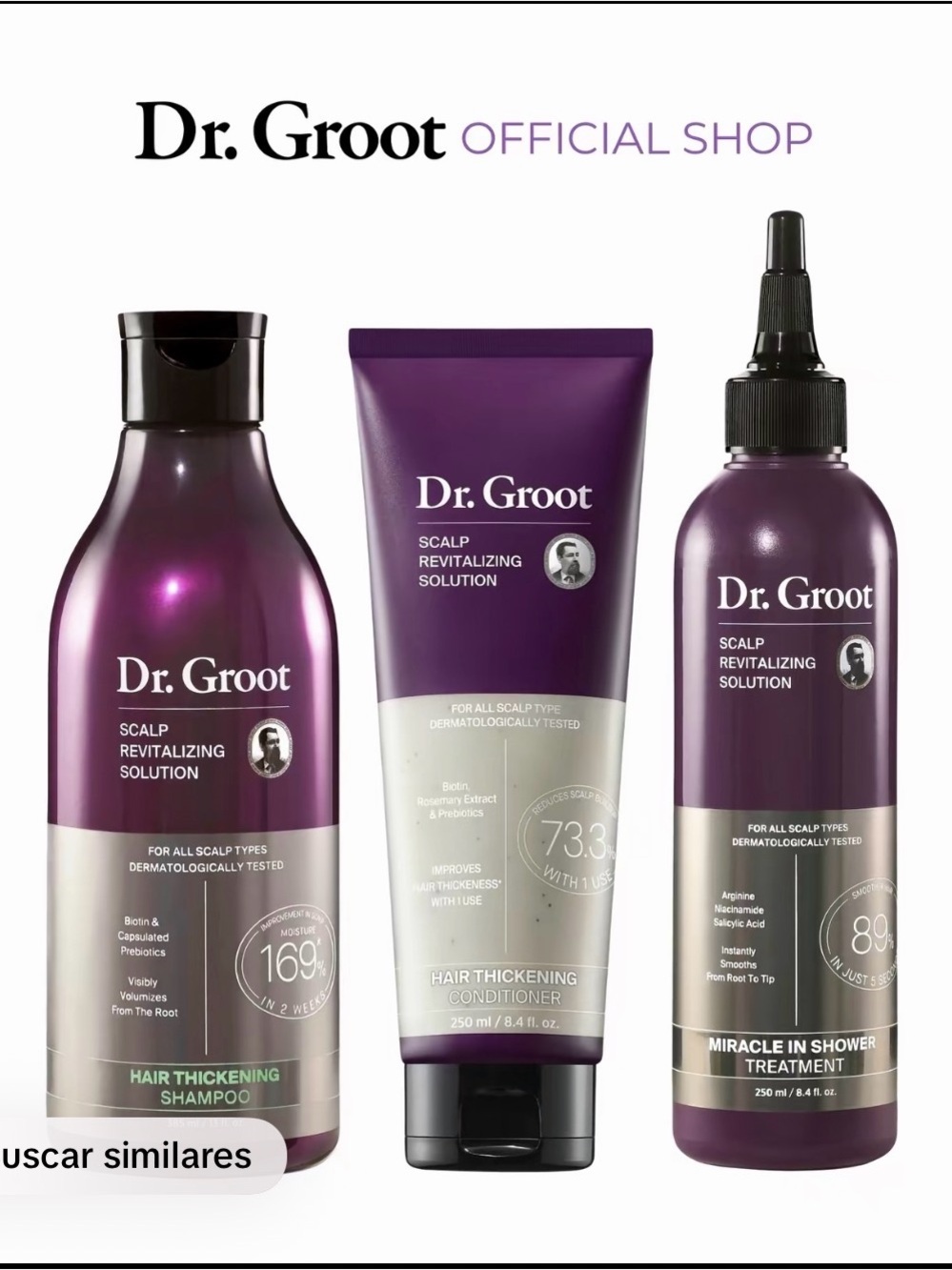 Purple Scalp Revitalizing Hair Thickening Shampoo